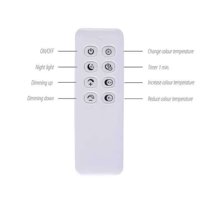 Hängelampe Holz 121 cm inkl. LED mit Fernbedienung - Ajdin