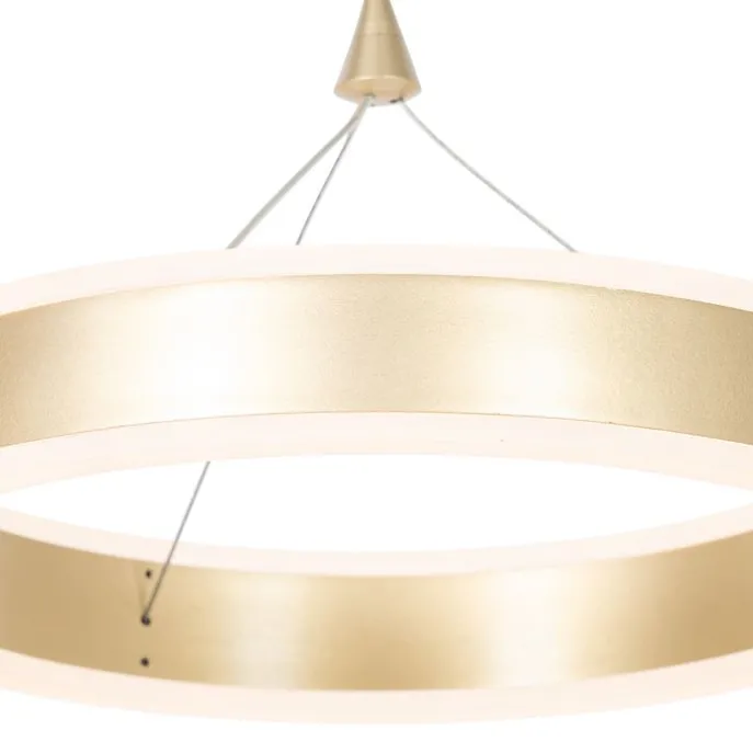 Hängelampe Messing 30 cm inkl. LED 3-stufig dimmbar - Lyani