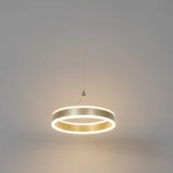 Hängelampe Messing 30 cm inkl. LED 3-stufig dimmbar - Lyani