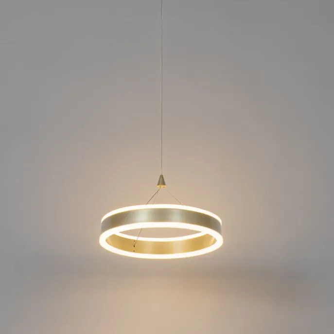 Hängelampe Messing 30 cm inkl. LED 3-stufig dimmbar - Lyani