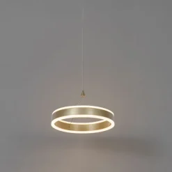 Hängelampe Messing 30 cm inkl. LED 3-stufig dimmbar - Lyani