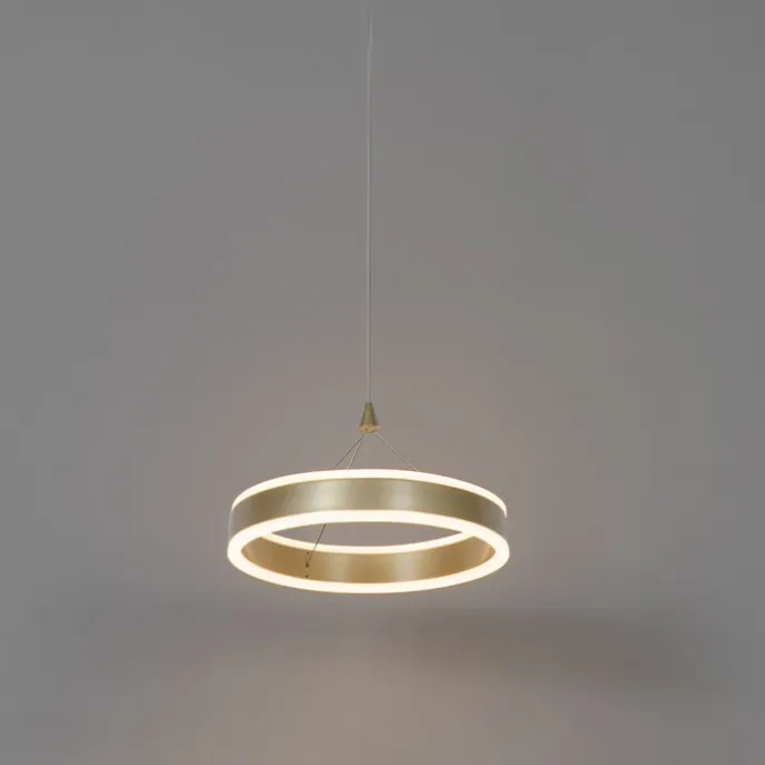 Hängelampe Messing 30 cm inkl. LED 3-stufig dimmbar - Lyani