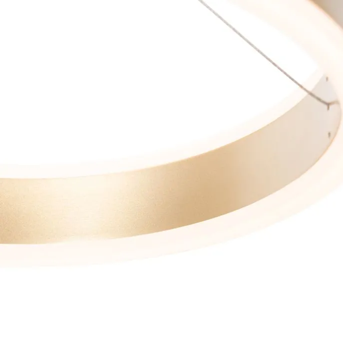 Hängelampe Messing 30 cm inkl. LED 3-stufig dimmbar - Lyani