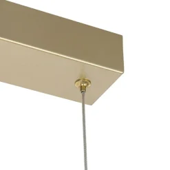 Hängelampe Messing länglich inkl. LED 3-stufig dimmbar 3-flammig - Lyani