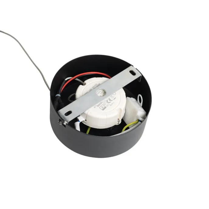 Hängelampe schwarz 30 cm inkl. LED 3-stufig dimmbar - Lyani