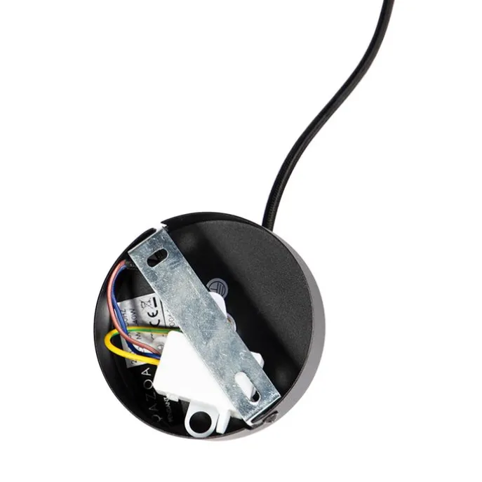 Hängelampe schwarz 1-flammig - Cavalux