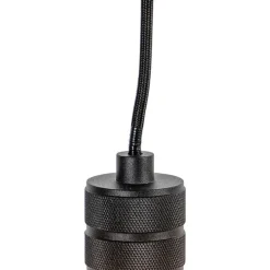 Hängelampe schwarz 1-flammig - Cavalux