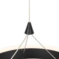 Hängelampe schwarz länglich inkl. LED 3-stufig dimmbar 3-Licht - Lyani