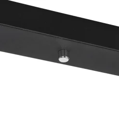 Hängelampe schwarz länglich inkl. LED 3-stufig dimmbar 3-Licht - Lyani