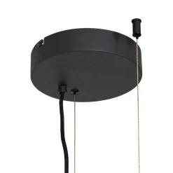 Hängelampe schwarz mit Gestell inkl. LED 3-stufig dimmbar - Cage Rack