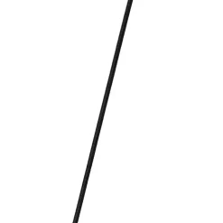 Hängelampe schwarz mit Gold und Rauchglas oval 5-flammig – Zuzanna