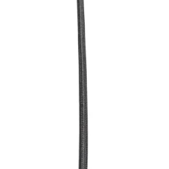 Hängelampe schwarz mit Gold mit Rauchglas inkl. 5 PUCC - Zuzanna