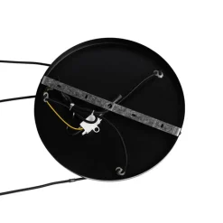 Hängelampe schwarz mit Rauchglas rund 3 Lichter - Kevin