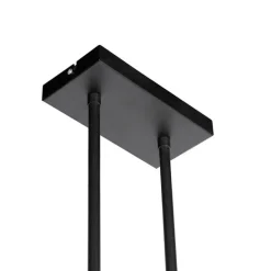 Hängelampe schwarz ohne Schirm - Combi 3 Deluxe