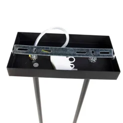 Hängelampe schwarz ohne Schirm - Combi 3 Deluxe