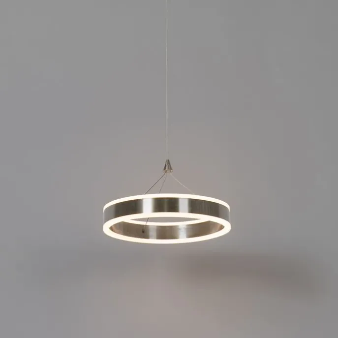 Hängelampe Stahl 30 cm inkl. LED 3-stufig dimmbar - Lyani