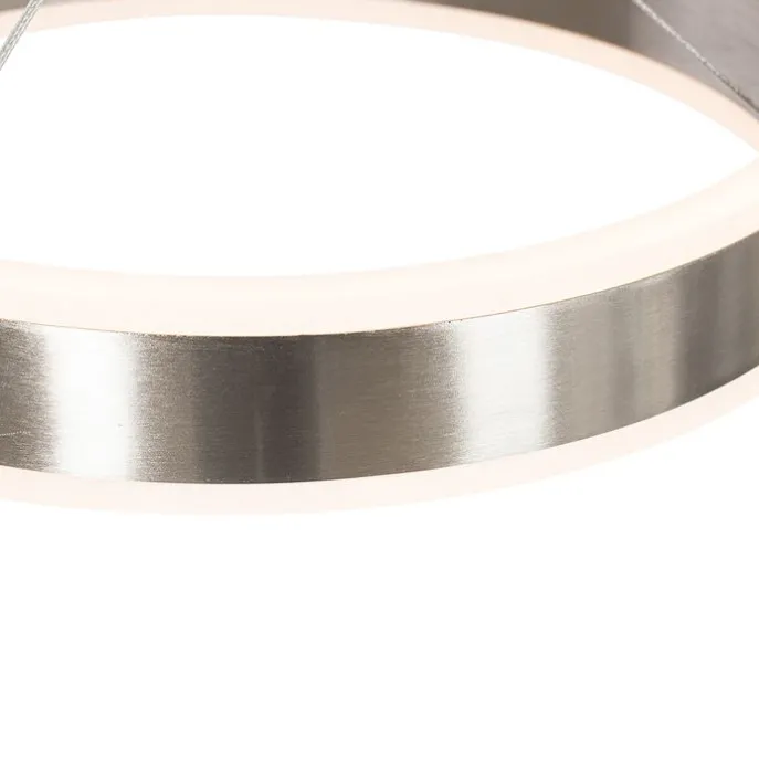 Hängelampe Stahl länglich inkl. LED 3-Stufen dimmbar 3-Licht - Lyani