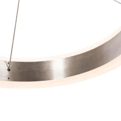 Hängelampe Stahl länglich inkl. LED 3-Stufen dimmbar 3-Licht - Lyani