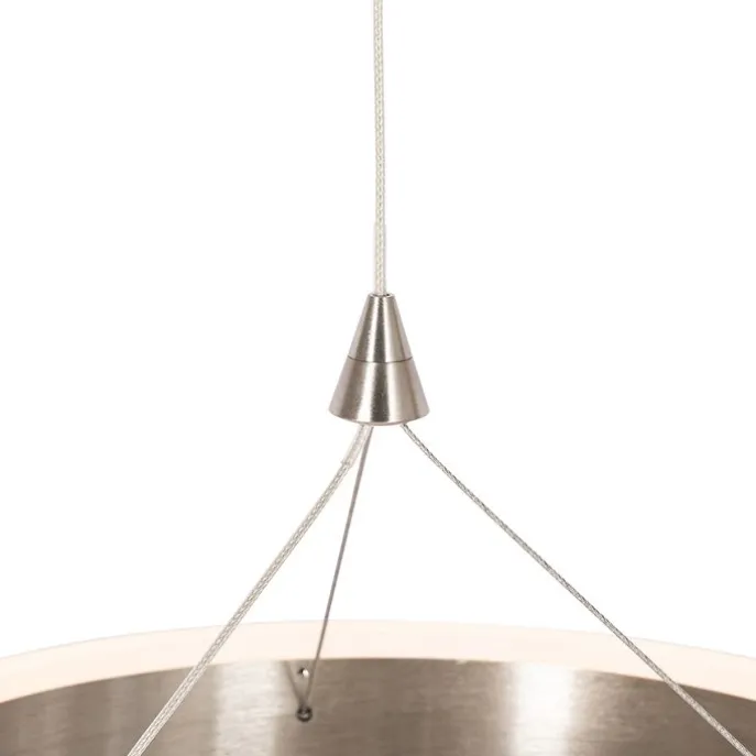 Hängelampe Stahl länglich inkl. LED 3-Stufen dimmbar 3-Licht - Lyani