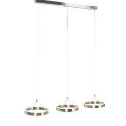 Hängelampe Stahl länglich inkl. LED 3-Stufen dimmbar 3-Licht - Lyani