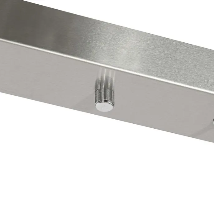 Hängelampe Stahl länglich inkl. LED 3-Stufen dimmbar 3-Licht - Lyani