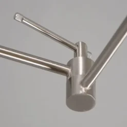 Hängelampe Stahl mit Schirm 35 cm schwarz verstellbar - Blitz I