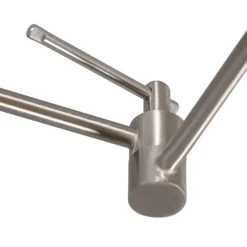 Hängelampe Stahl mit Schirm 35 cm weiß verstellbar - Blitz I