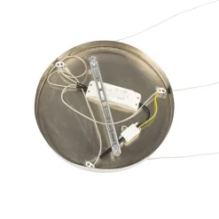 Hängelampe Stahl rund inkl. LED 3-Stufen dimmbar 3-Licht - Lyani