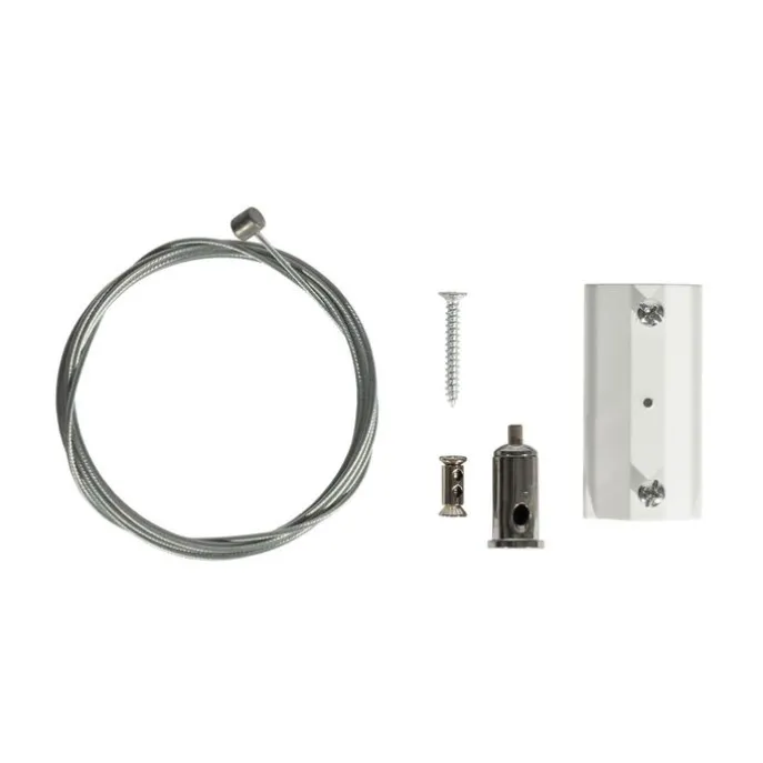 Hängezubehör-Schiene weiß 1-phasig - Iconic