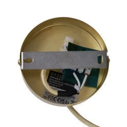 Hotel Chic Hängelampe Gold mit Opalweißem Glas 6-Lichter - Monaco