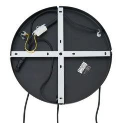 Hotel Chic Hängelampe Schwarz mit Gold und Grün Glas 3-Licht - Zuzanna