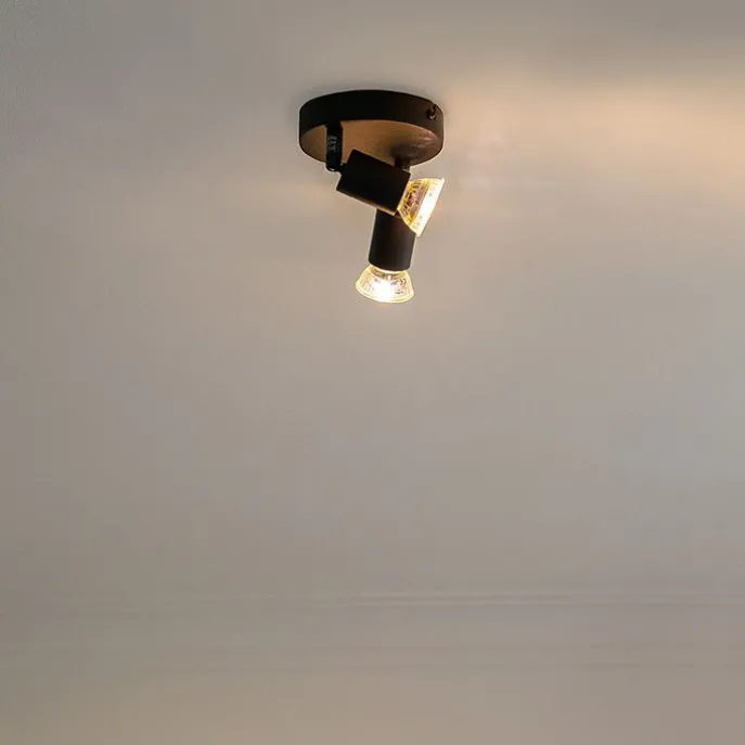 Industrial Spot schwarz kippbar rund - Jeany 2