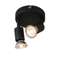 Industrial Spot schwarz kippbar rund - Jeany 2