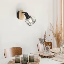 Industriefleck schwarz mit Holz - Profite