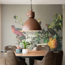 Industrie-Hängelampe Rostbraun - Flynn