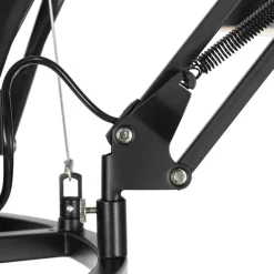 Industrie-Hängelampe schwarz 6-flammig verstellbar - Hobby Spinne