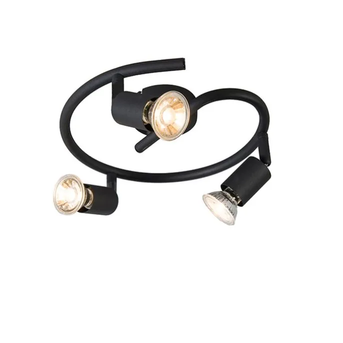 Industriell gefleckte schwarze Locken - Jeany 3