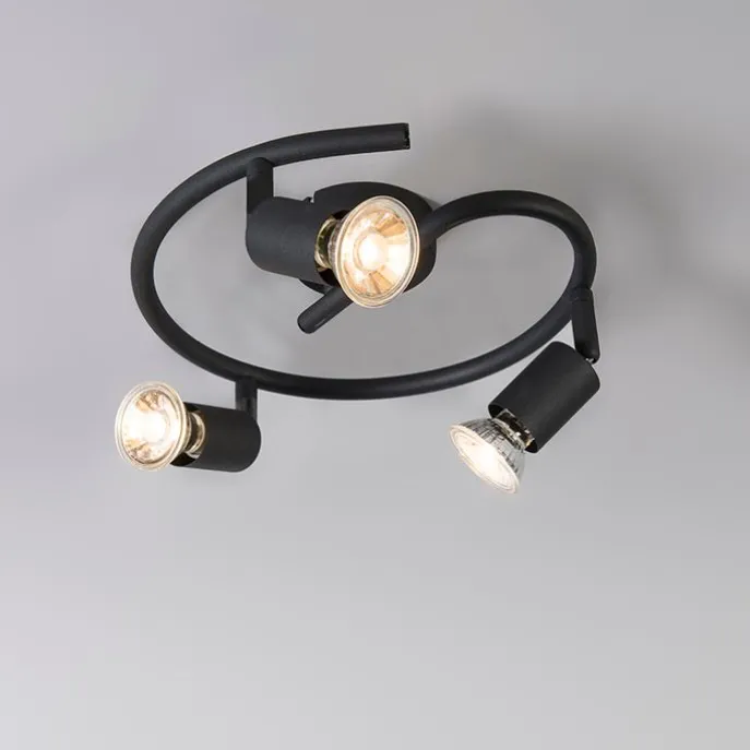 Industriell gefleckte schwarze Locken - Jeany 3