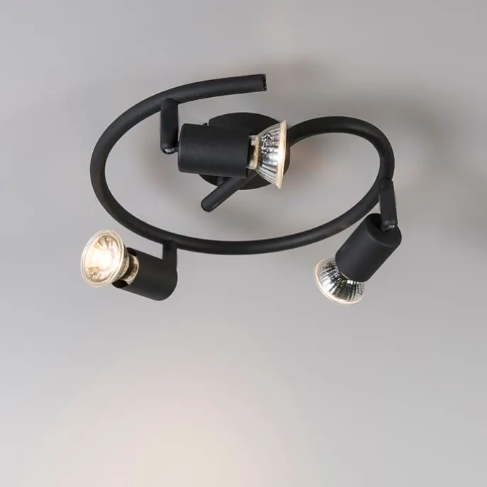 Industriell gefleckte schwarze Locken - Jeany 3