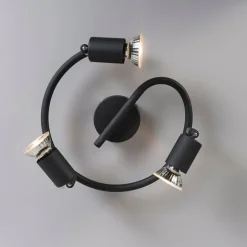 Industriell gefleckte schwarze Locken - Jeany 3