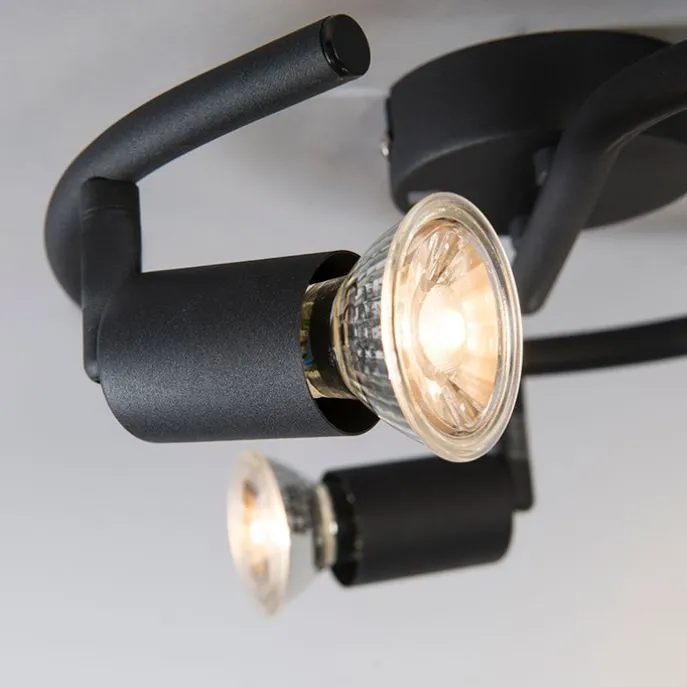 Industriell gefleckte schwarze Locken - Jeany 3