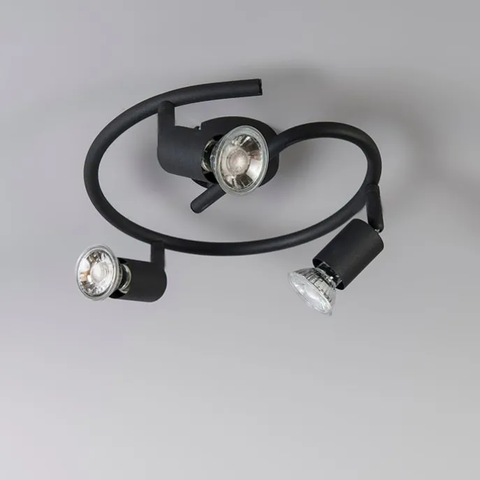 Industriell gefleckte schwarze Locken - Jeany 3