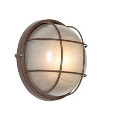 Industrielle Außenwandleuchte rostbraun IP44 - Hanneke