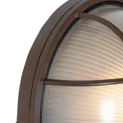 Industrielle Außenwandleuchte rostbraun IP44 - Hanneke