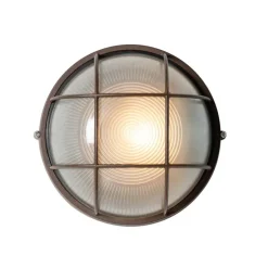 Industrielle Außenwandleuchte rostbraun IP44 - Hanneke