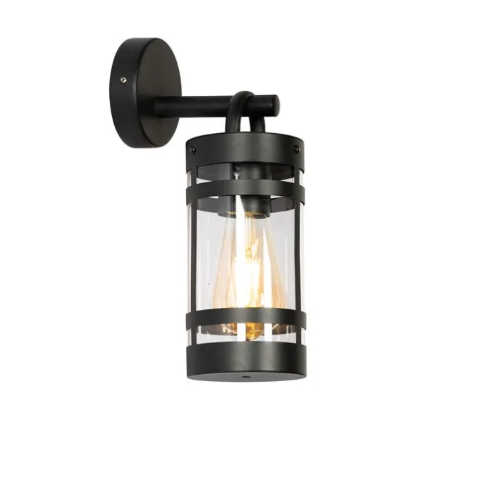 Industrielle Außenwandleuchte schwarz IP44 - Ruben