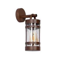 Industrielle Außenwandleuchte rostbraun IP44 - Ruben