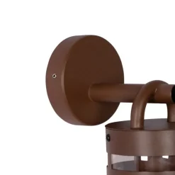 Industrielle Außenwandleuchte rostbraun IP44 - Ruben