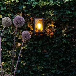 Industrielle Außenwandleuchte grau IP44 - Sutton Up