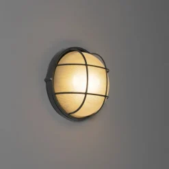 Industrielle Außenwandleuchte dunkelgrau IP44 - Hanneke